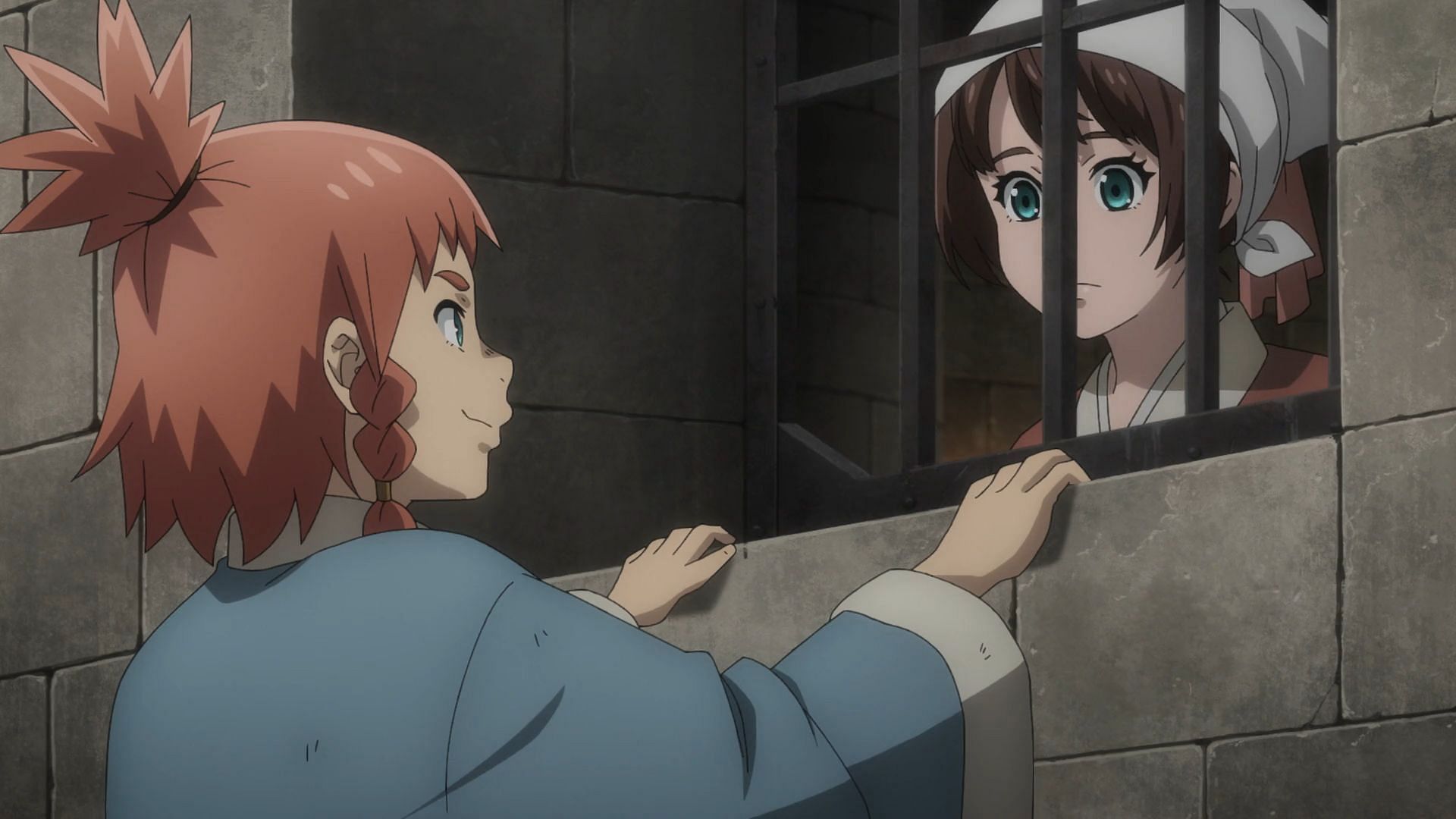 Kai and Elsa as seen in episode 7 of the anime (Image via Asahi Production)